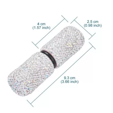 XhuangTech Bling Make Up Brush Crystal Makeup Trav...