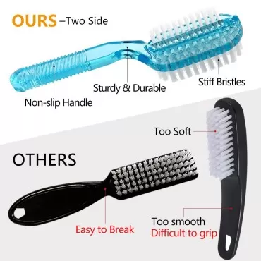 Handle Grip Fingernail Brush Two Sided Nail Brush ...