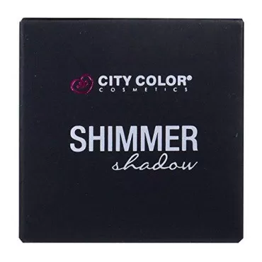City Color Cosmetics Metallic Shimmer Eyeshadow | Vibrant, Bold, Beautiful Pigmented Makeup (Hint of Mint)