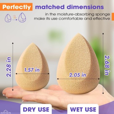 Soft Sponge for Makeup - Mini Makeup Sponges for F...
