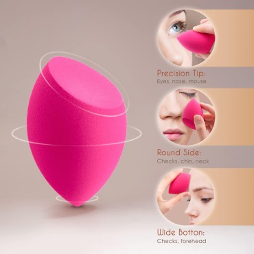 Makeup Sponge, Larbois 3-Pack Foundation Blender B...