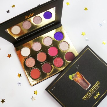Rude - Cocktail Party 12 Color Eyeshadow Palette - Dirty Mother