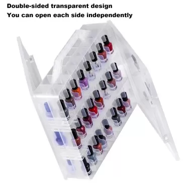 DreamGenius Gel Nail Polish Organizer Case for 48 ...