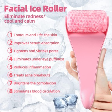 Ice Roller for face & eye puffiness relief,Ice Fac...