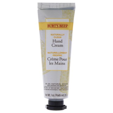 Burts Bees Naturally Clean Hand Cream Unisex 1 oz...