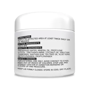 CLEAR 40, 40% Urea Gel, 4 oz w/Tea Tree & Coconut ...