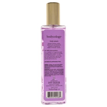 Bodycology Truly Yours Fragrance Mist for Women, 8...