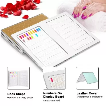 160 Nail Chart Display, Anself Nail Polish Display...