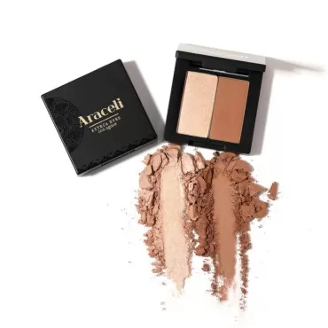 Araceli Beauty Eyeshadow Duo - Sun & Cacao...