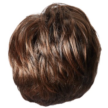 Raquel Welch Go for It Boy Cut Short Hair Wig with Longer Layers, ss9/30 Cocoa by Hairuwear