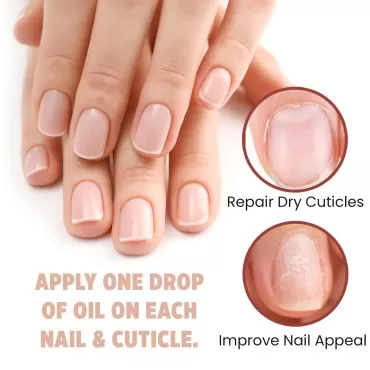 Organic Nail and Cuticle Oil - USA Made Cuticle Oi...