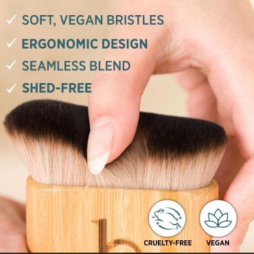 Beauty by Earth Self Tanner Brush - Kabuki Brush f...