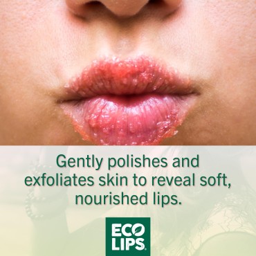 Eco Lips Vanilla Bean Lip Sugar Scrub & Blackberry...