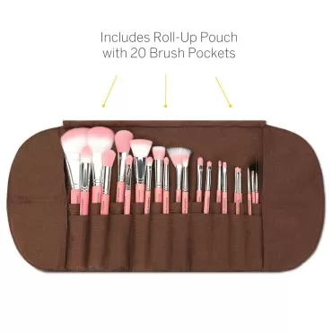 Bdellium Tools Professional Makeup Brush Pink Bamb...