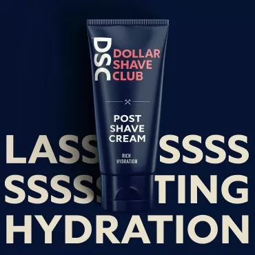 Dollar Shave Club Post Shave Cream for Rich Hydration Suitable for Sensitive Skin 3.4 oz