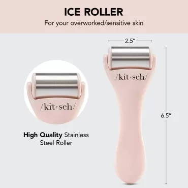 Kitsch Ice Roller for Face - Stainless Steel Ice F...