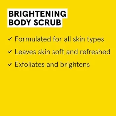 ACURE Brightening Body Scrub - Skin Renewal with B...