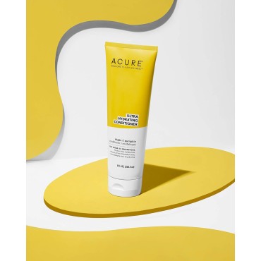 Acure Ultra Hydrating Conditioner, Yellow, pumpkin...