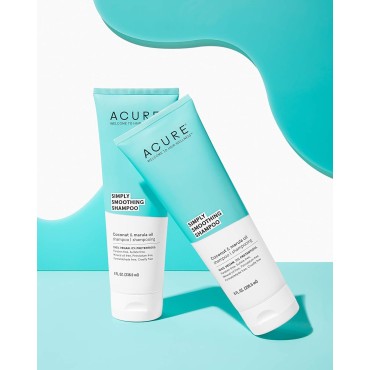 Acure Simply Smoothing Shampoo, Water, Coconut & M...