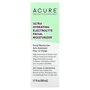 Acure Ultra Hydrating Electrolyte Facial Moisturiz...