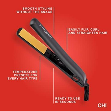 CHI Original Ceramic Hair Straightening Flat Iron| 1