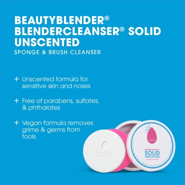 beautyblender BLENDERCLEANSER Solid, Unscented - M...