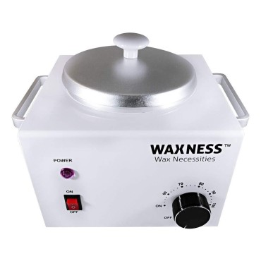 Wax Necessities Waxness Single Metallic Wax Heater Professional WN5001 Holds 16 Ounces