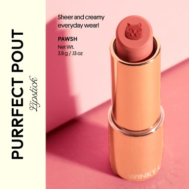 Winky Lux Purrfect Pout, Lip Stain With Jojoba Oil...