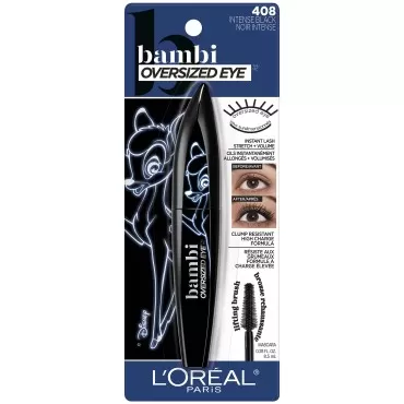 L'Oreal Paris Bambi Eye Mascara, Lasting Volume, L...