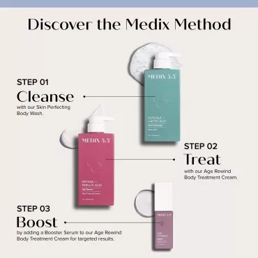 Medix 5.5 Retinol Body Cream Firming Moisturizer &...