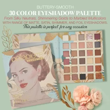 bellapierre Electra Eyeshadow Palette | 30 Shades ...