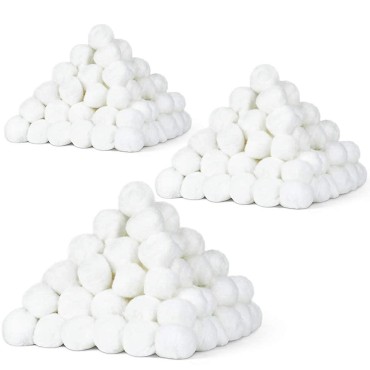 DecorRack 3000 Mini Cotton Balls for Make-Up, Nail...