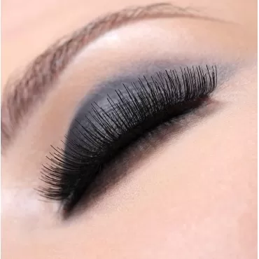 Mia Secret Demi Wispies Eyelashes - Natural Style False Eyelash - Long End Wispy Strip Lashes - Invisible Clear Band - Reusable and Lightweight Human Hair Lash - 4 Pack