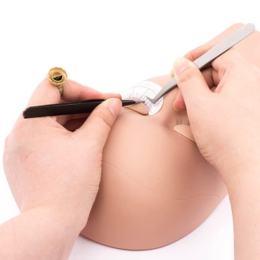[200PCS] Volume Glue Ring Glue Cup for Lash Extens...