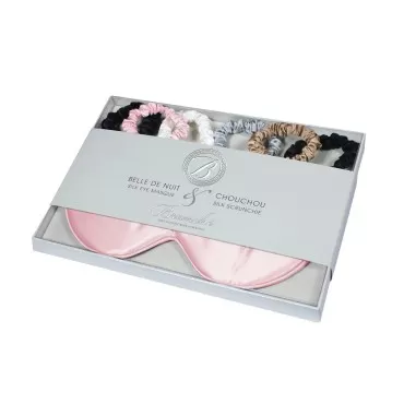 Branche Gift Set - Belle De Nuit Silk Sleep Mask &...