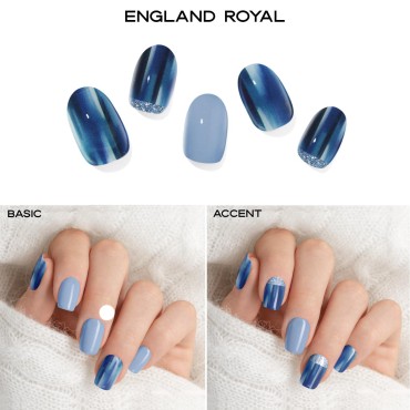 Adora Couture Semi Cured Gel Nail Strips |30pcs Bl...