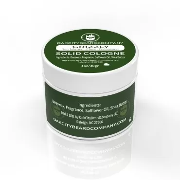 Oak City Beard Company - Grizzly - Solid Cologne -...