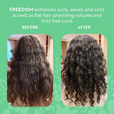 LATINUS BEAUTY FREEDOM Impossible Keratin Anti-Frizz Shampoo for Curly, Wavy Hair (12 oz)