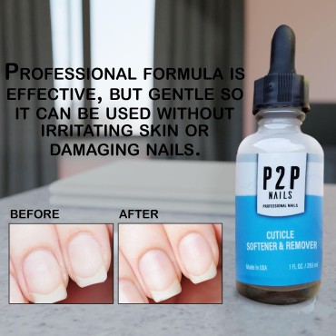 P2P Cuticle Softener & Remover - Professional Pedi...