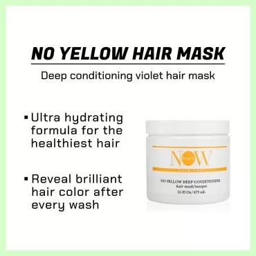 NOW BEAUTY The Ultra Hydrating No Yellow Hair Mask...