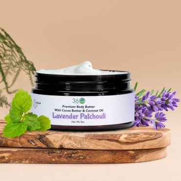 360Feel Lavender Patchouli Body Butter - Nourishin...