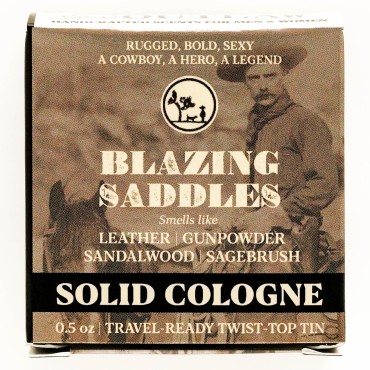 Bold, Western Leather & Gunpowder Scent Solid Colo...