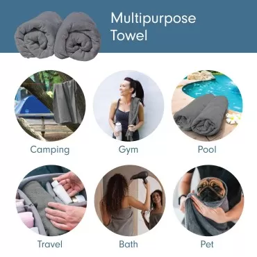 Scala Extra Large Hair Towel 24