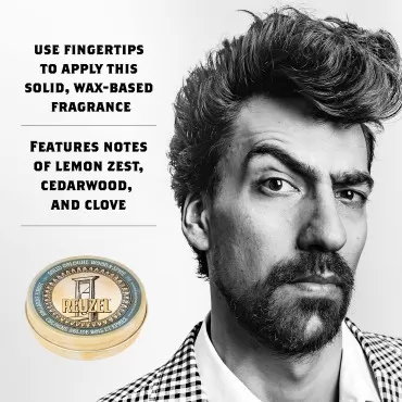 Reuzel Wood and Spice Solid Cologne Balm, Solid Co...