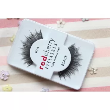 #74 Strip False Eyelashes by Red Cherry (6 Pairs)...