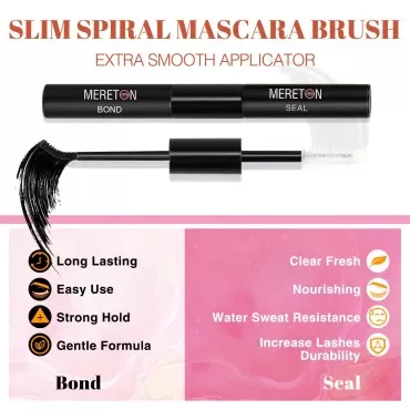 Lash Glue for Cluster Eyelash Extensions DIY Eyelash, Individual Lash Glue for Cluster Eyelash, Strong Hold, Eye Lash Glue for Personal Makeup Use (Bond and Seal 08)
