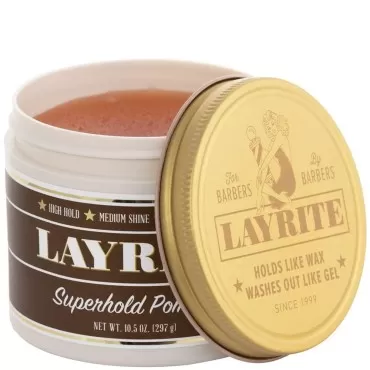 Layrite Superhold Pomade, 10.5 oz