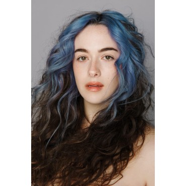 Good Dye Young Streaks and Strands Semi Permanent Hair Dye (Stage Dive Denim Blue) - UV Protective Temporary Hair Color Lasts 15-24+ Washes - Conditioning Dark Teal Hair Dye - PPD free - Cruelty-Free