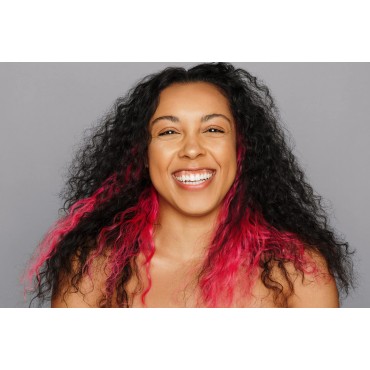 Good Dye Young Streaks and Strands Semi Permanent Hair Dye (On The List Bubblegum Pink) - UV Protective Temporary Hair Color Lasts 15-24+ Washes - Conditioning Pink Hair Dye - PPD free Hair Dye - Cruelty-Free & Vegan Hair Dye