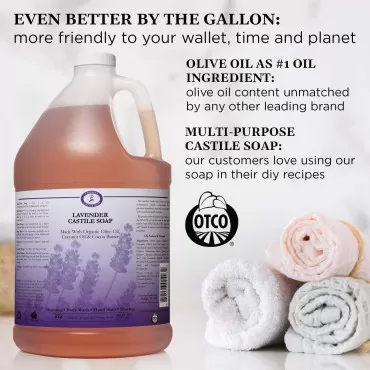 Carolina Lavender Castile Soap Liquid - Skin-Softe...